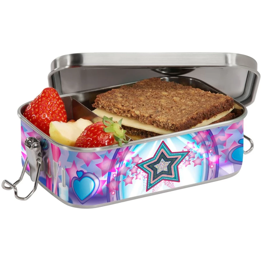 Step by Zubehör Edelstahl - Lunchbox 17 cm Glamour Star Astra