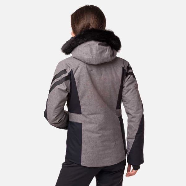 Veste de ski ROSSIGNOL ROSSIGNOL W SKI HEATHER JKT HEATHER GREY 19 HEATHER GREY