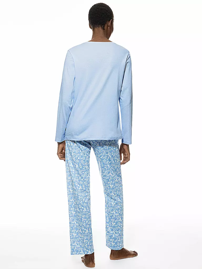 MEY Pyjama hellblau