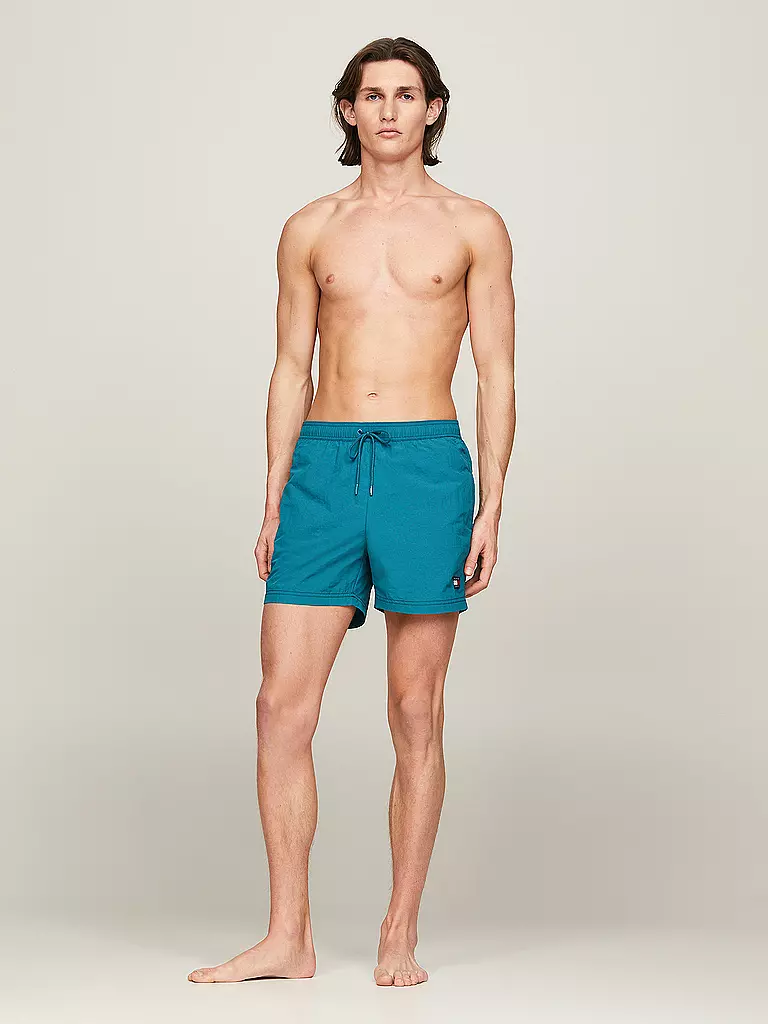 TOMMY JEANS Badeshorts petrol