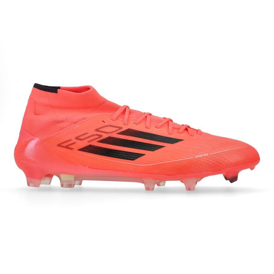 adidas F50 Elite Mid FG Vivid Horizon - Turbo/Aurora Black/Argenté Femme