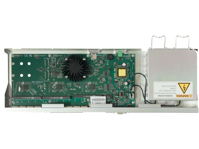 MikroTik VPN-Router RB1100AHX4 1HE Rackmount Router mit 13 Gigabit Ethernet Ports