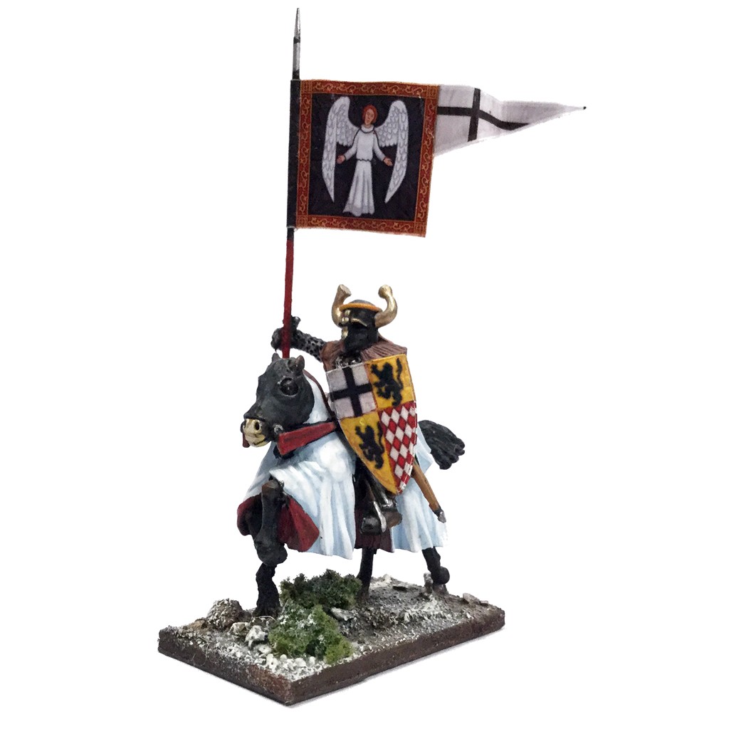 Saga - Bannière de Guerre teutonique à Cheval