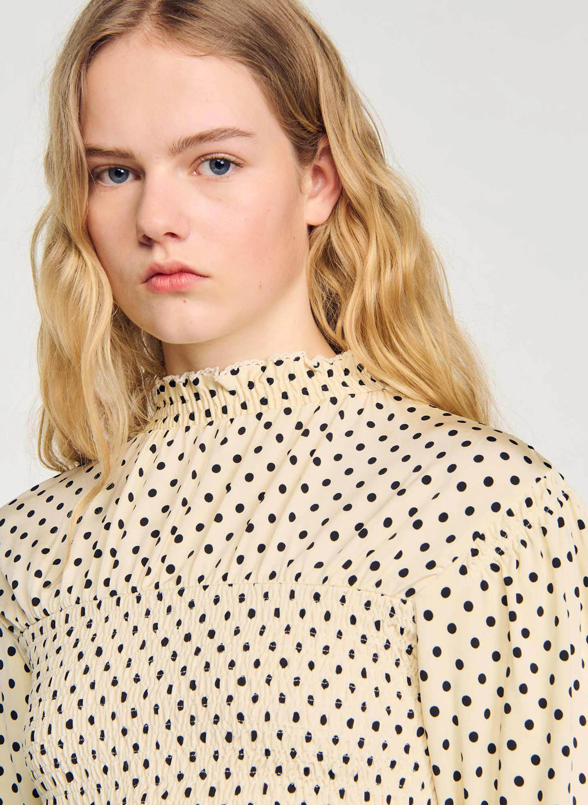 Tee-shirt imprimé à pois | Multicolore