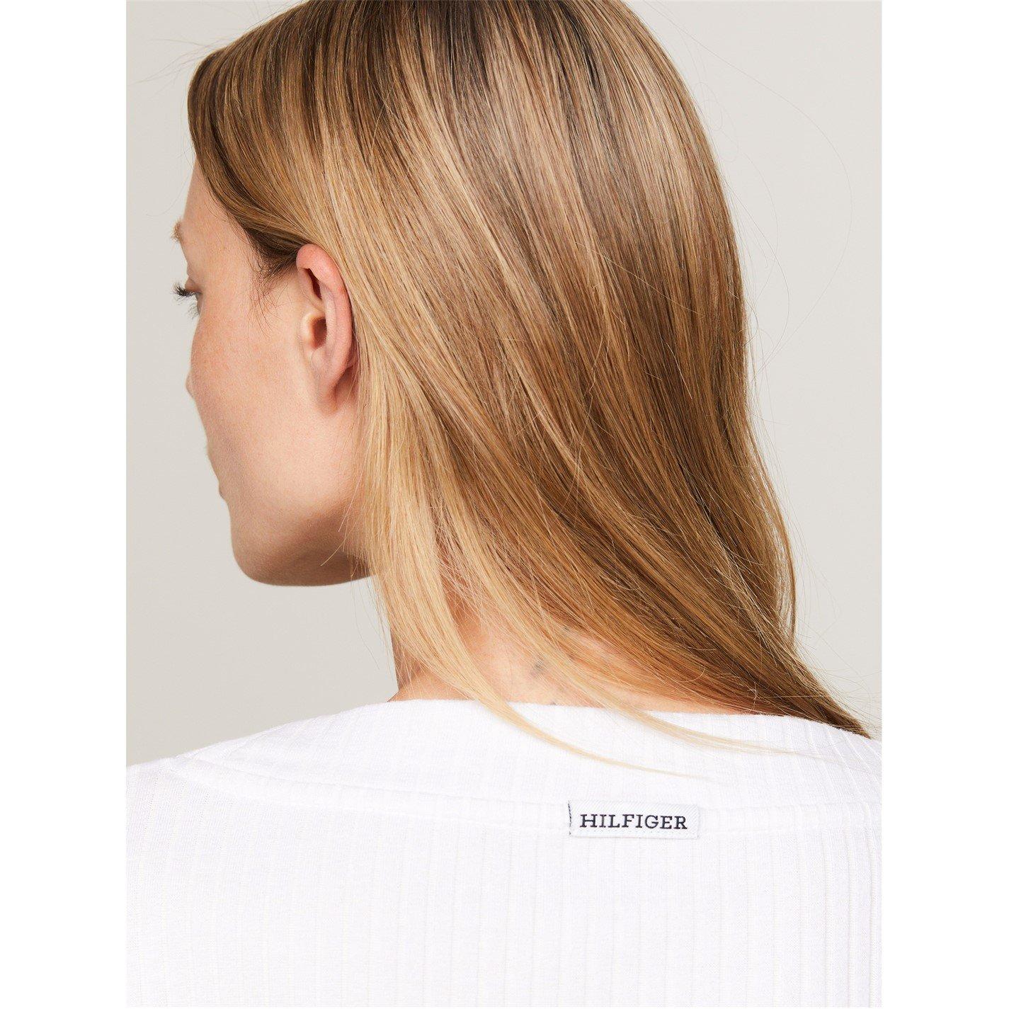 Tommy Hilfiger Monogram Ribbed Top