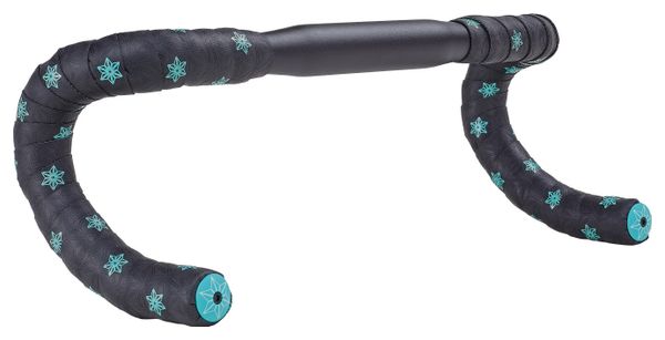 Ruban de Cintre Supacaz Super Sticky Kush Galaxy Noir/Celeste avec Bouchons
