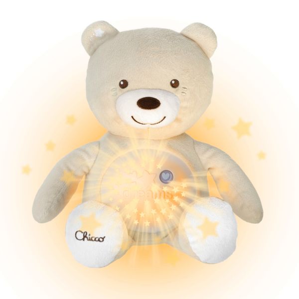 Chicco First Dreams Baby Projector Knuffelbeer Roze