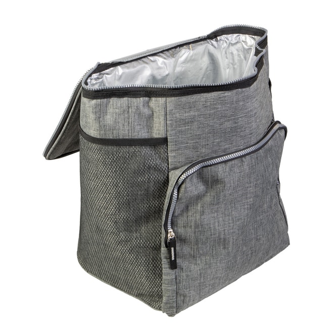 Kühltrolley - grau - aus Textil - ca. 32 x 24 x 39 cm - 30 l