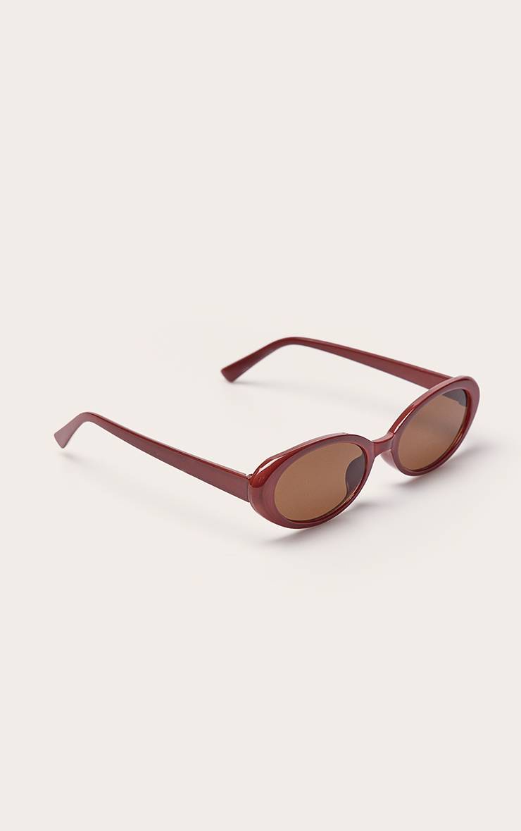 Tortoiseshell Lunettes De Soleil À Monture Fine Carrée Écaille Claire