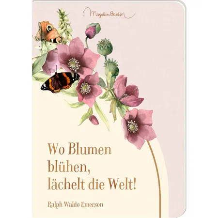 Coppenrath Verlag Notizhefte DIN A6 - Blütenzauber (M. Bastin), 1 Stück; 6-fach sortiert