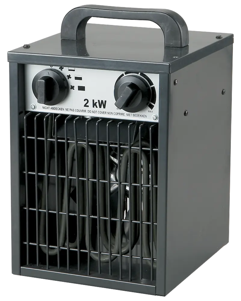 Industrivarmeblæser 2000 W