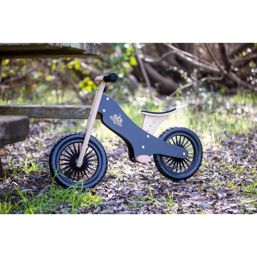 Kinderfeets® Laufrad, schwarz