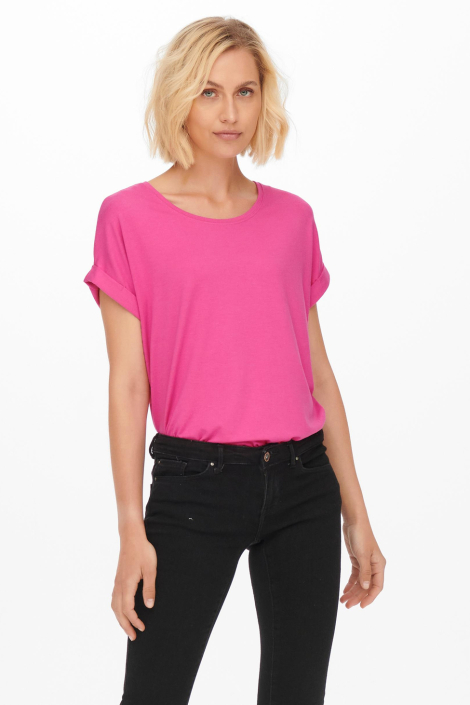 Only roze dames t-shirt