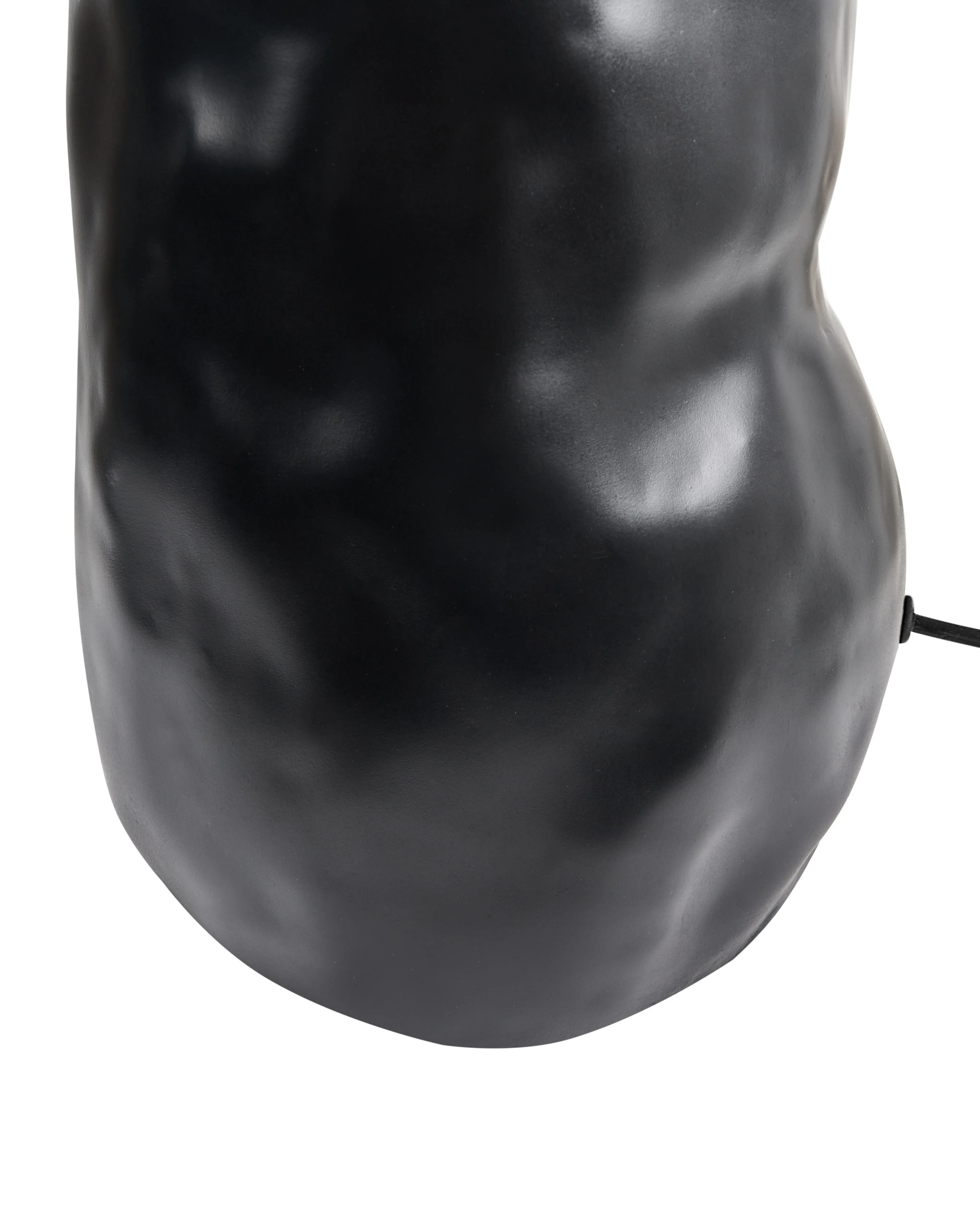 Staande lamp SELB Keramiek Zwart