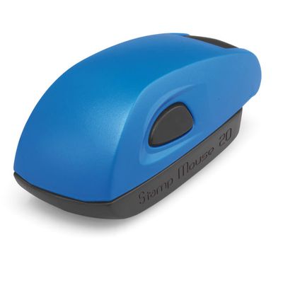 Colop Stamp Mouse 20 - Tampon de poche personnalisable - 4 lignes - format rectangulaire