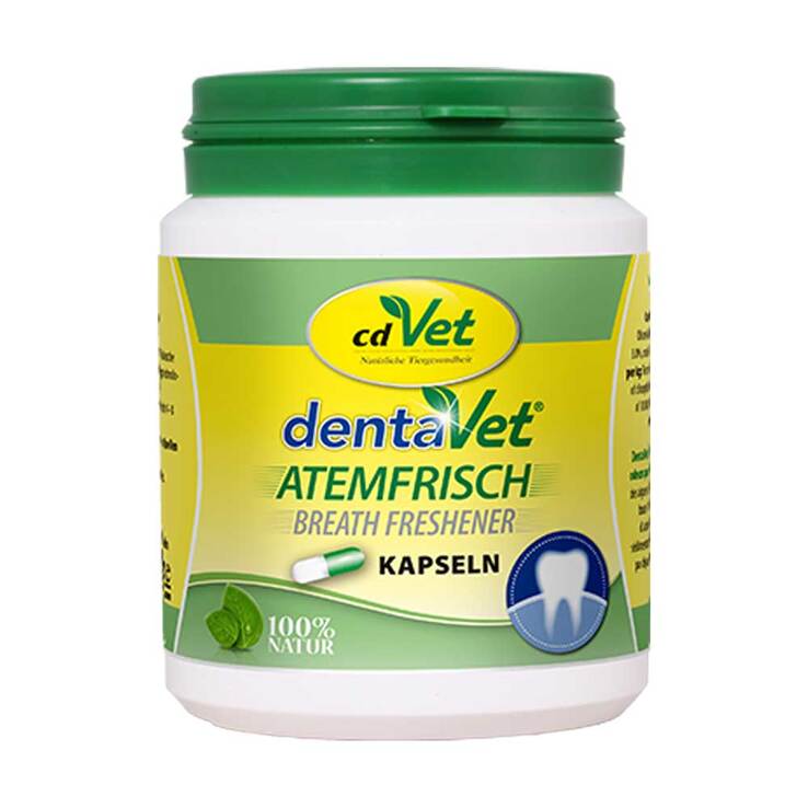 Dentavet Atemfrisch Kapseln vet. (für Tiere), 100 St