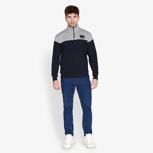 Signal Mathias Half-Zip Sweatshirt, Deep Marine, M