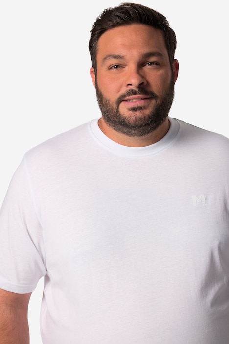 Men+ T-Shirt, Basic, Halbarm, Rundhals, bis 8 XL