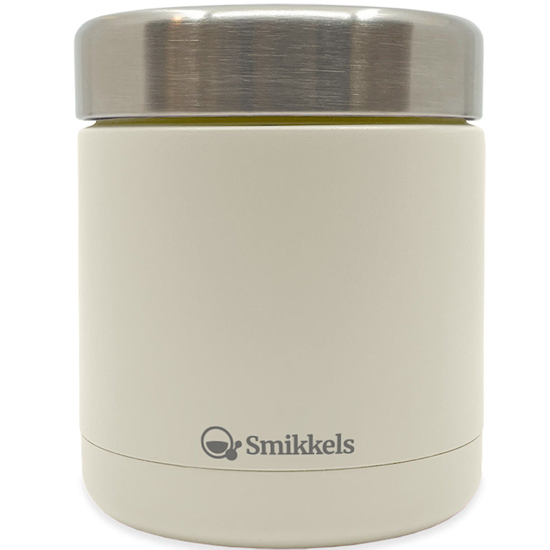 Smikkels thermos voedselpot crème - 350 ml