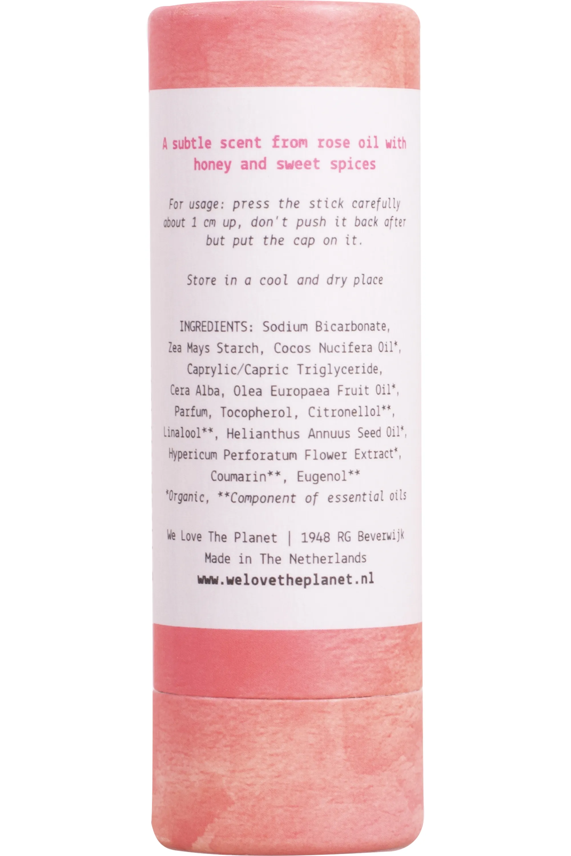 WE LOVE THE PLANET Déodorant Stick Sweet serenity-65 g