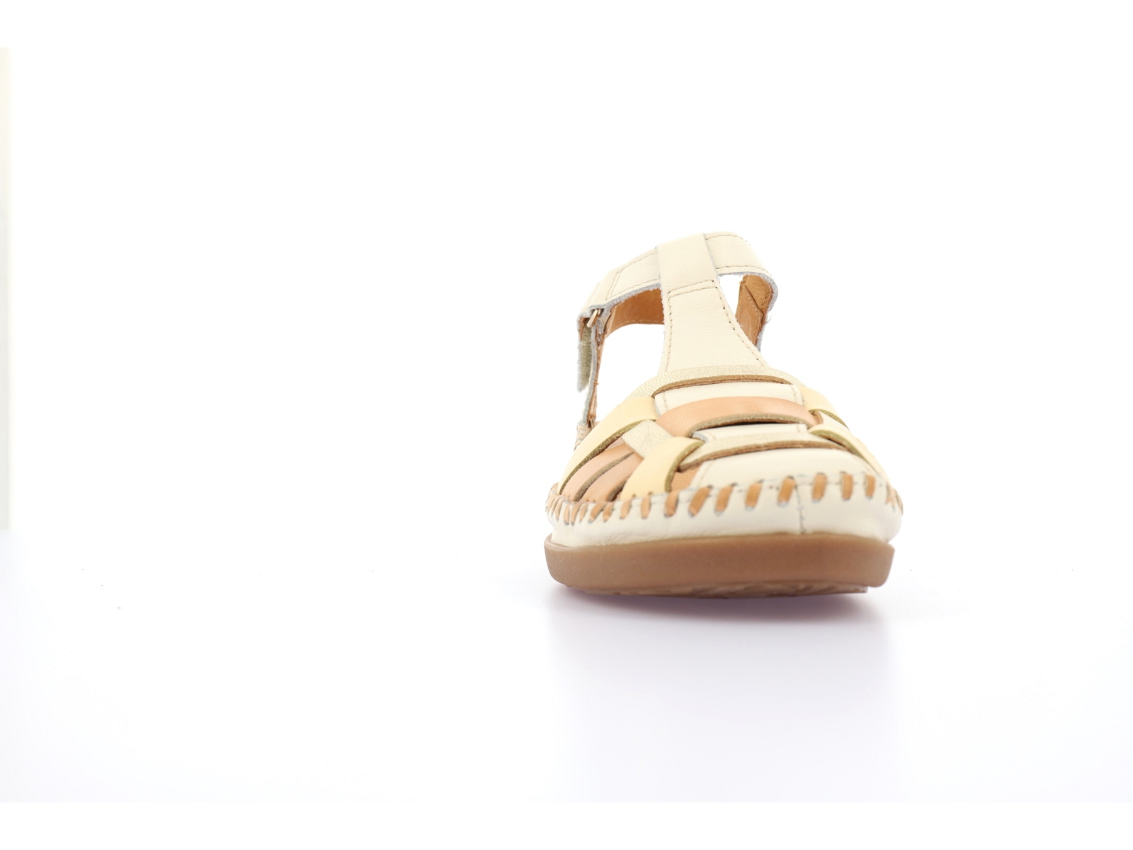 Pikolinos-CADAQUES W8K 0965C1 Cuir Beige Or