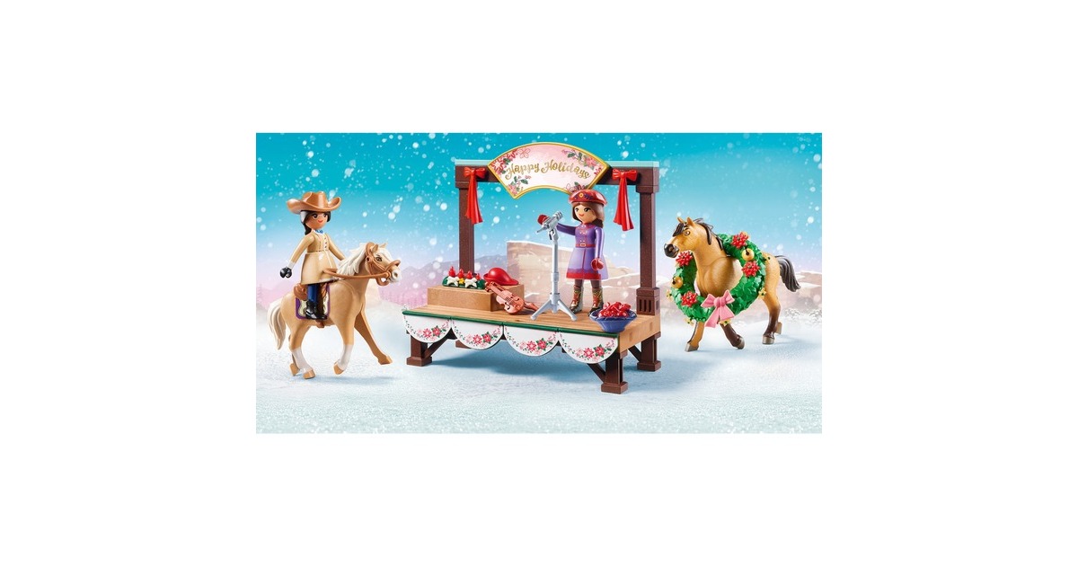 PLAYMOBILSpirit - Kerstmis Concert Constructiespeelgoed  (70396)