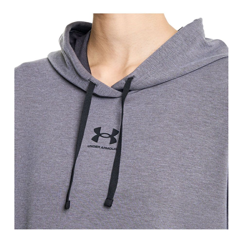 Under Armour UA RIVAL TERRY - Sweat Femme jet gray/black