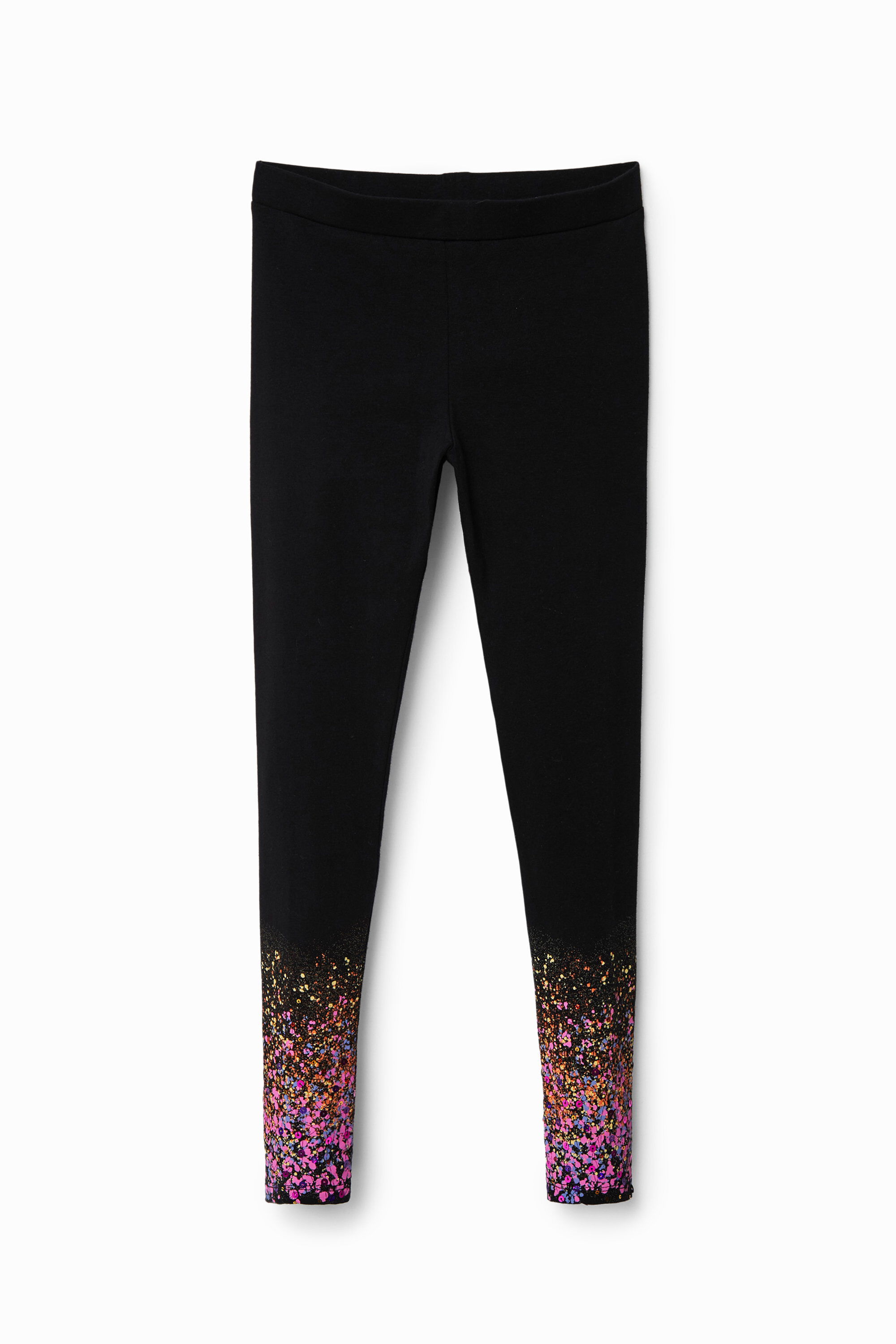 Legging slim éclaboussure