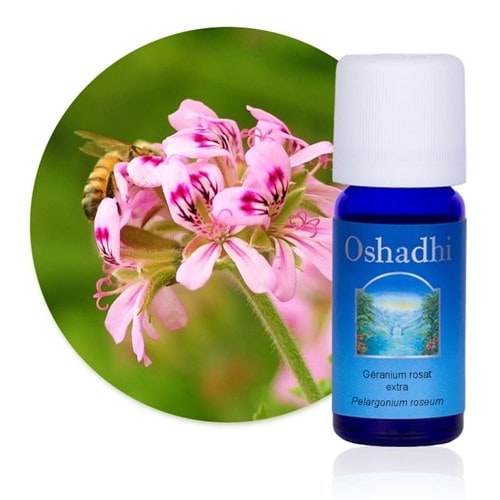 Huile essentielle géranium rosat bio