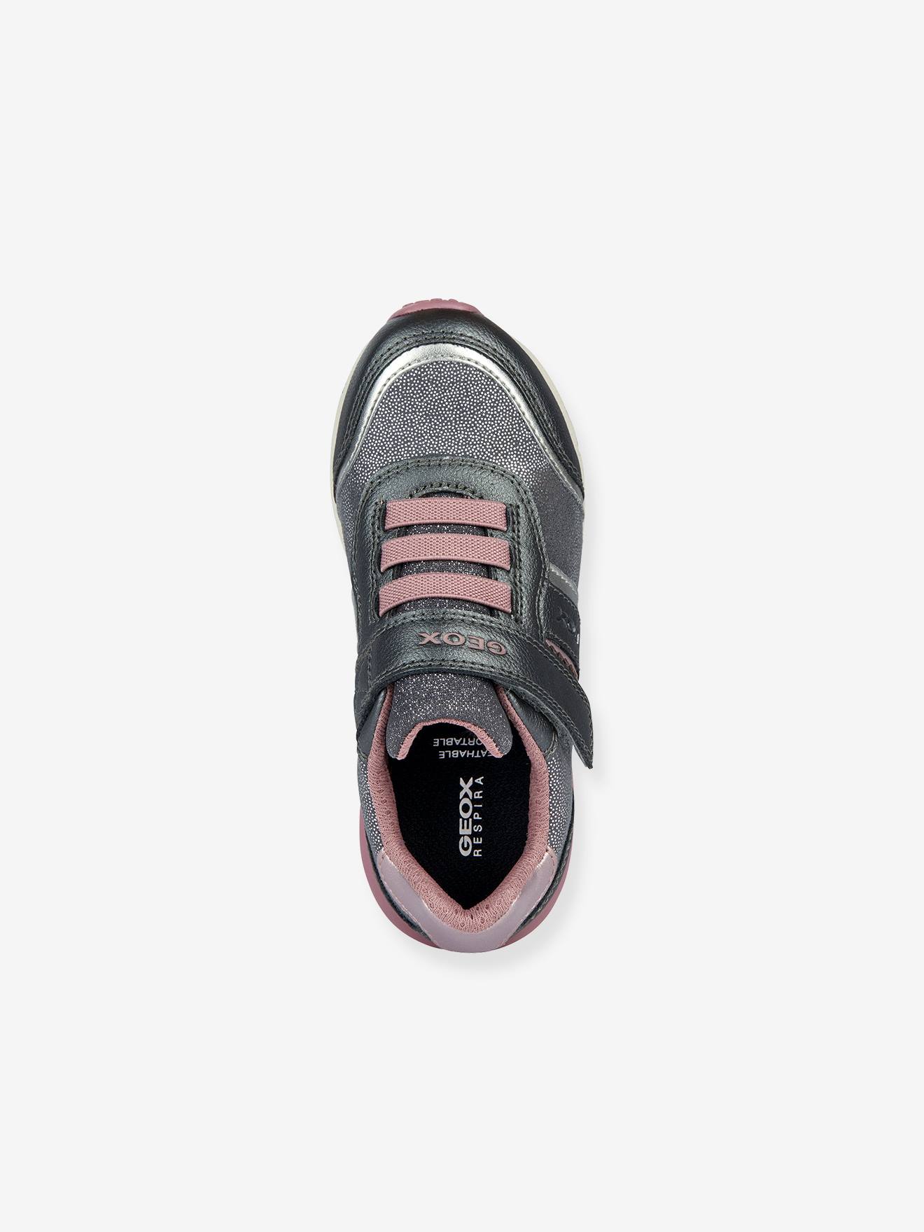 Tênis esportivo Geox® J Fastics cinza para meninas