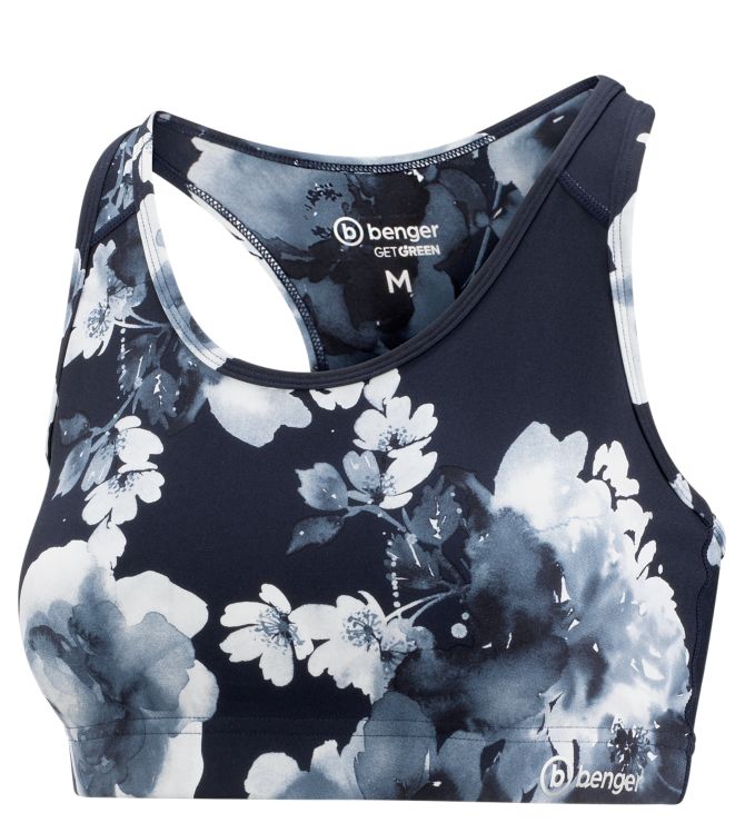 BengerFitness Bra - geblumt
