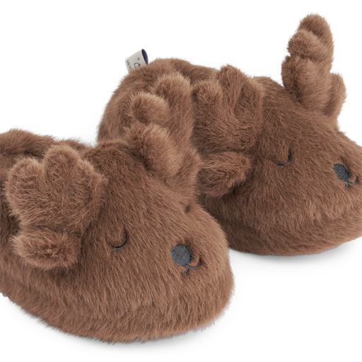 Liewood Aviaja Reindeer Hjemmesko, Pecan, 32-33