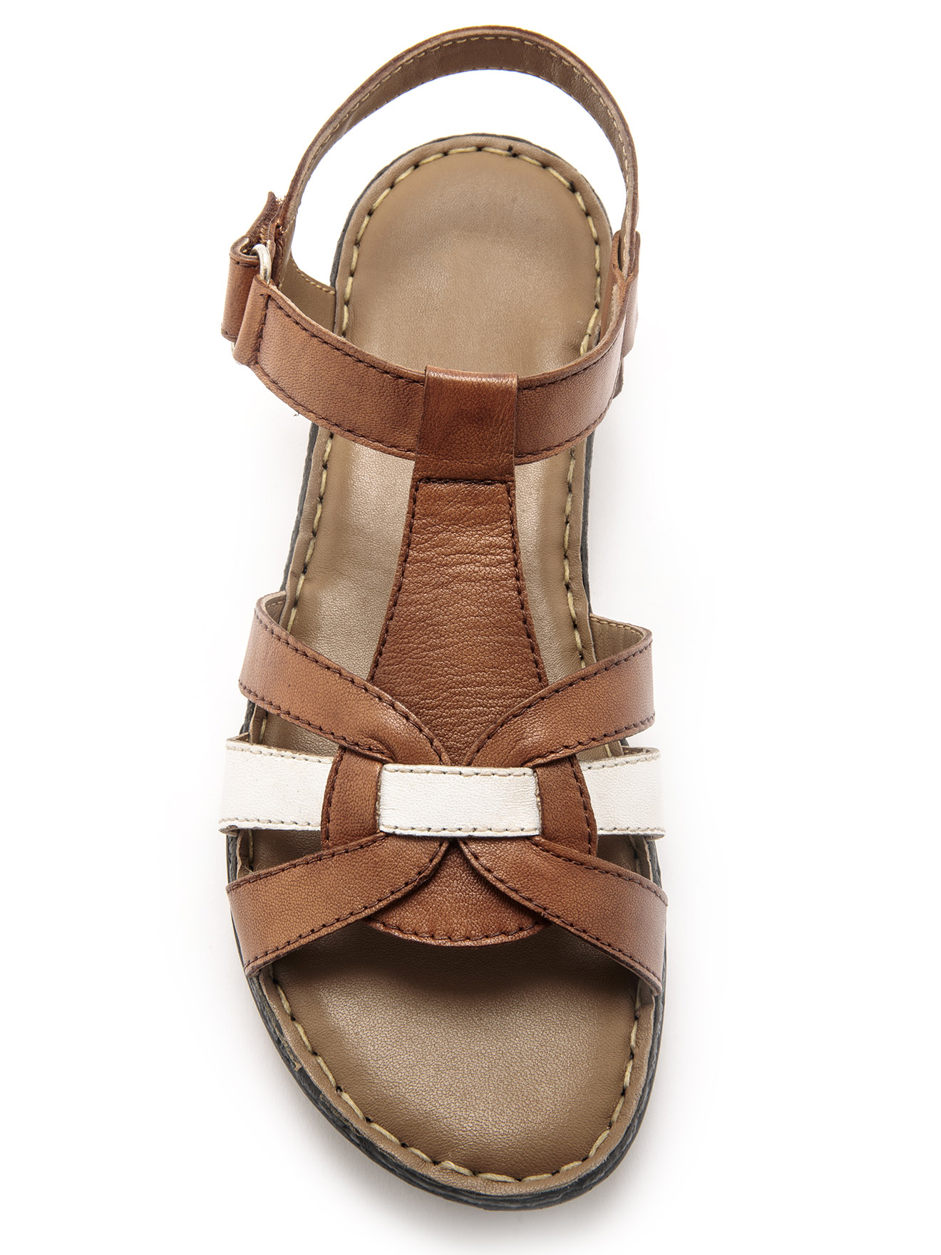Sandales en cuir ultra légères