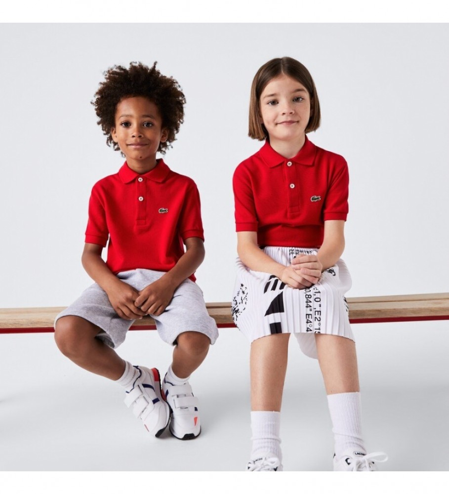Polo Lacoste Classic Fit vermelha