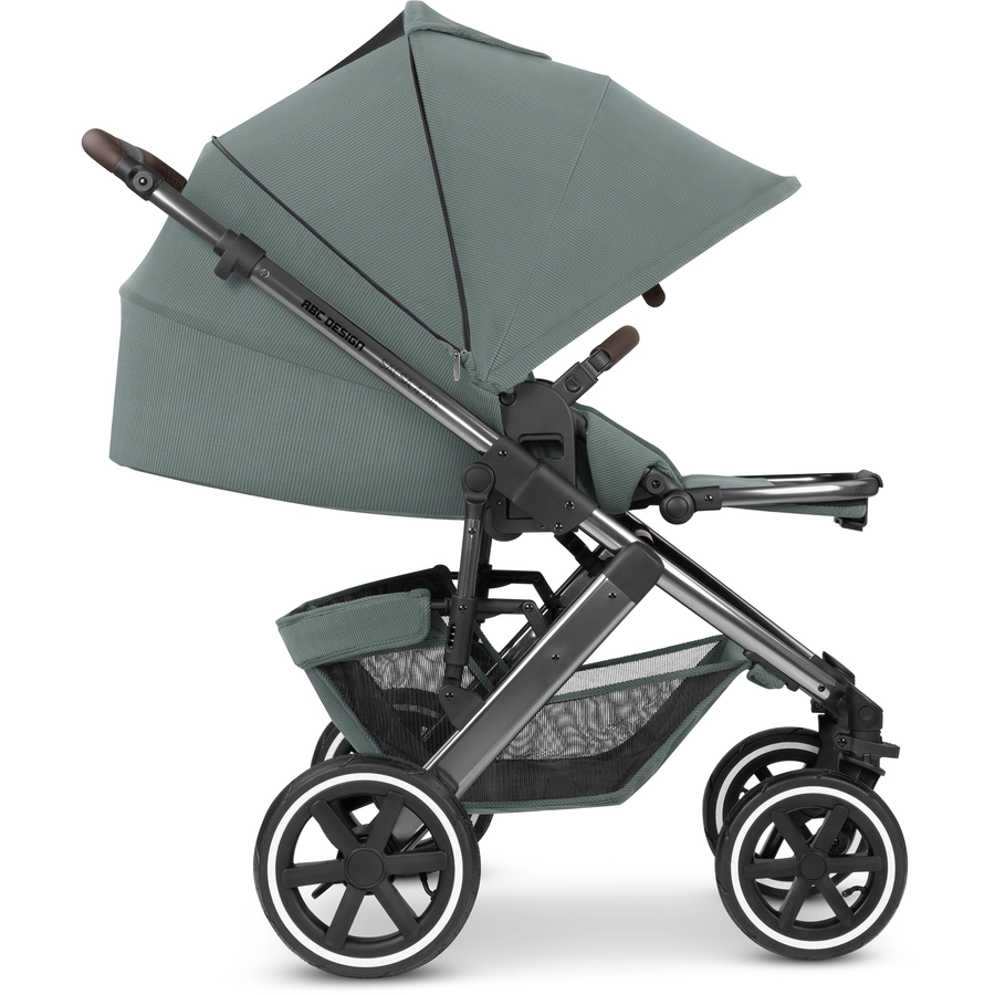 ABC DESIGN Kombikinderwagen Salsa 4 Air Aloe Kollektion 2024