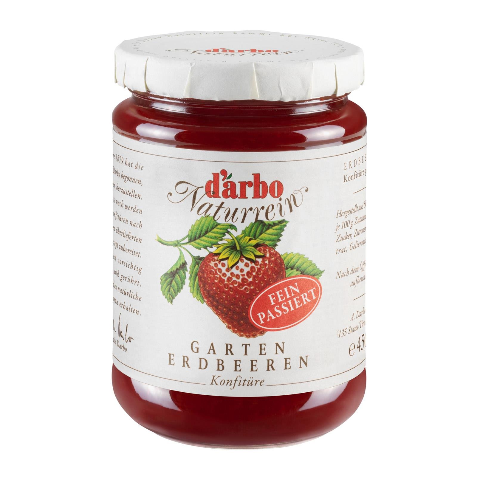Darbo Gartenerdbeeren Konfitüre