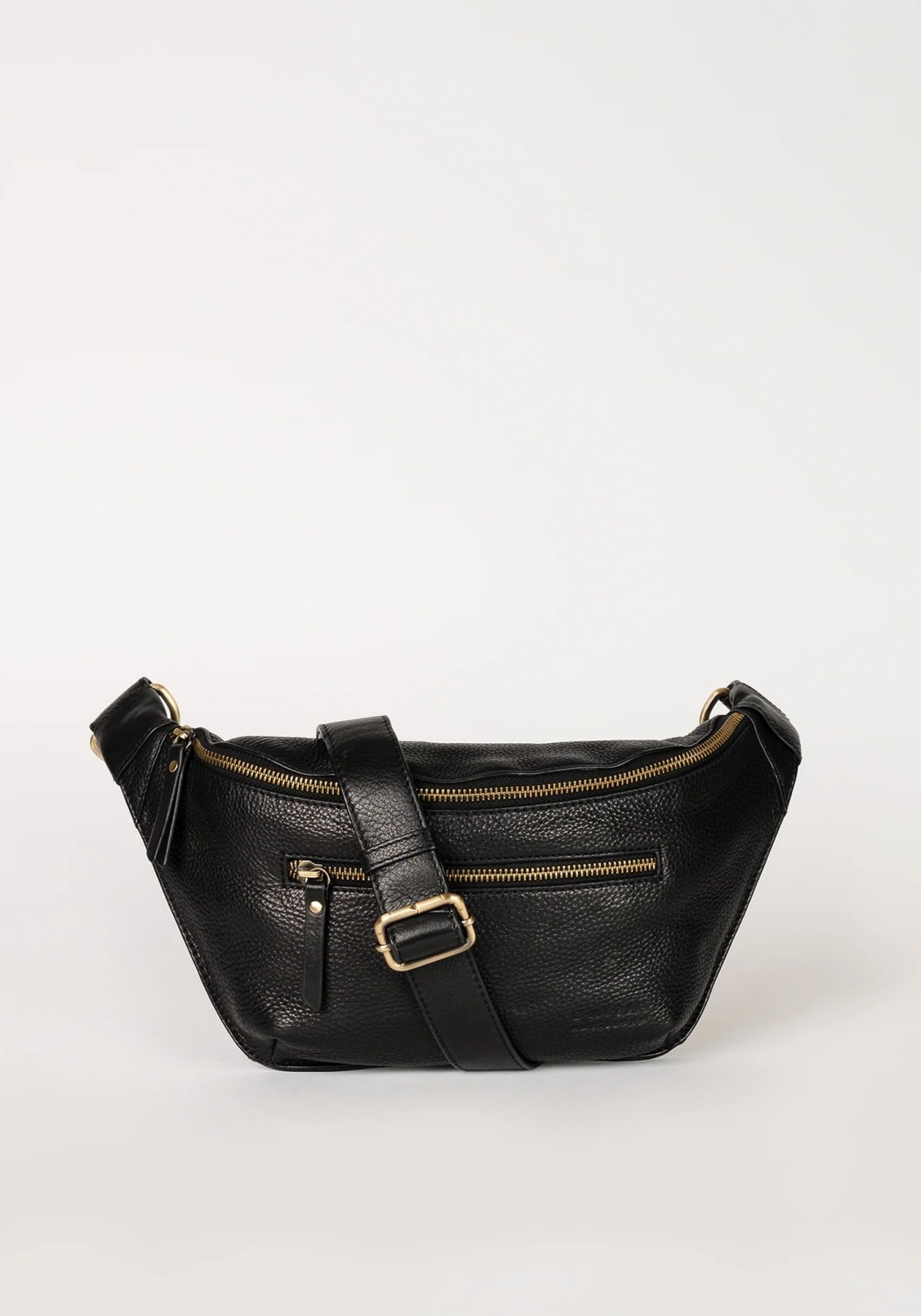 O My Bag Hip Bag Drew Bum Bag Soft Grain Leather Black