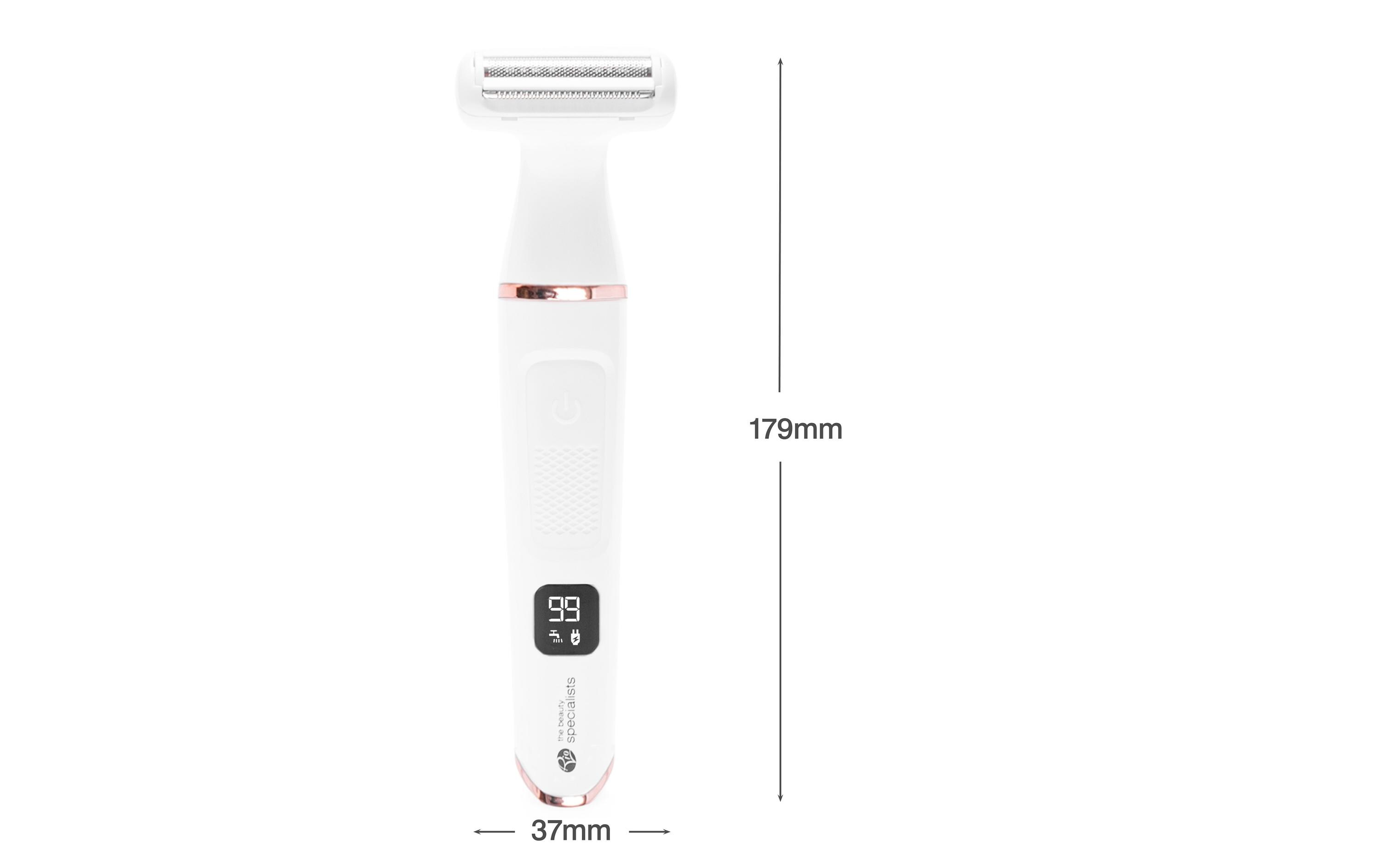 Körperrasierer Go Smooth 4-IN-1Damenrasierer Bikini-Trimmer
