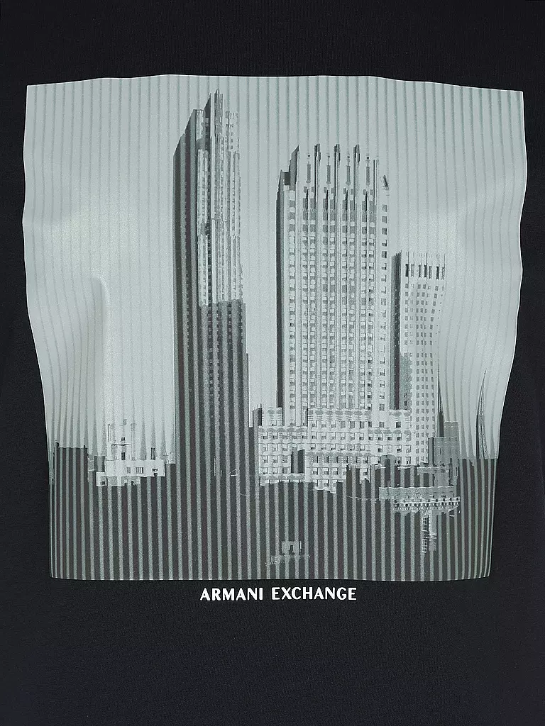ARMANI EXCHANGE T-Shirt Regular Fit blau