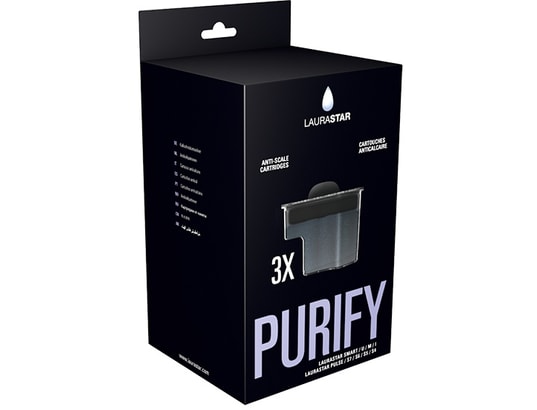 LAURASTAR - Filtre anti calcaire Lot de 3 filtres pour SMART U/M/I, PULSE