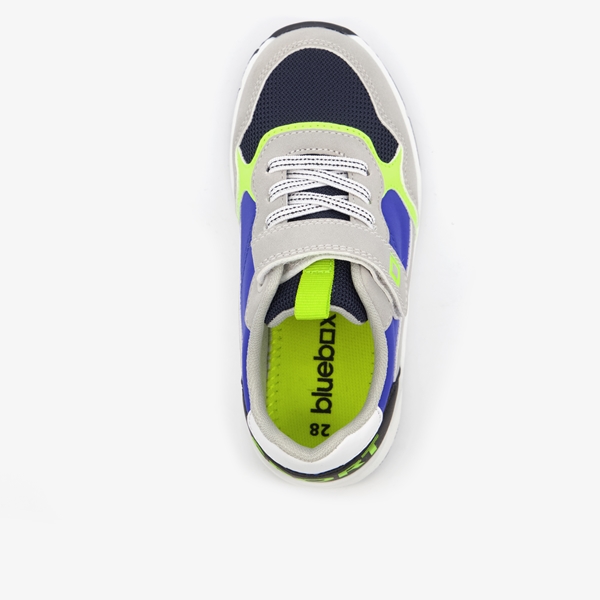 Blue Box jongens sneakers met neon gele details