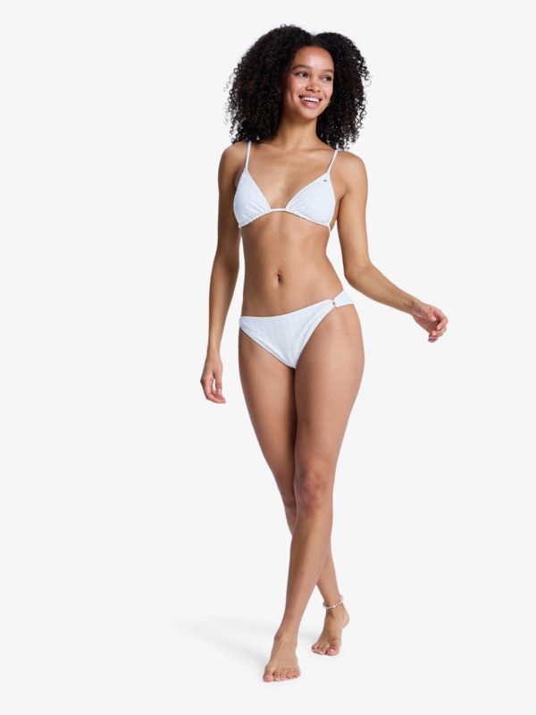 Roxy Island Set Ensemble bikini triangle deux pièces Blanc Femme