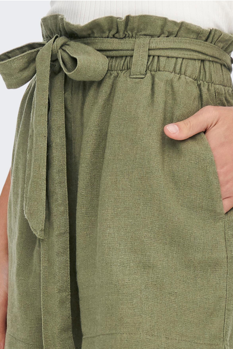 Jacqueline de Yong groene dames korte broek