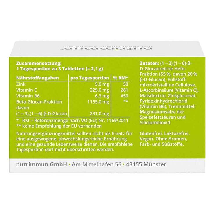 Nutriglucan Tabletten, 90 St