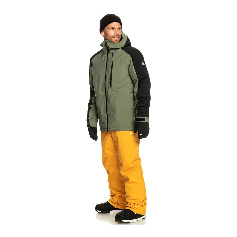 Quiksilver ESTATE - Pantalon ski Homme mineral yellow