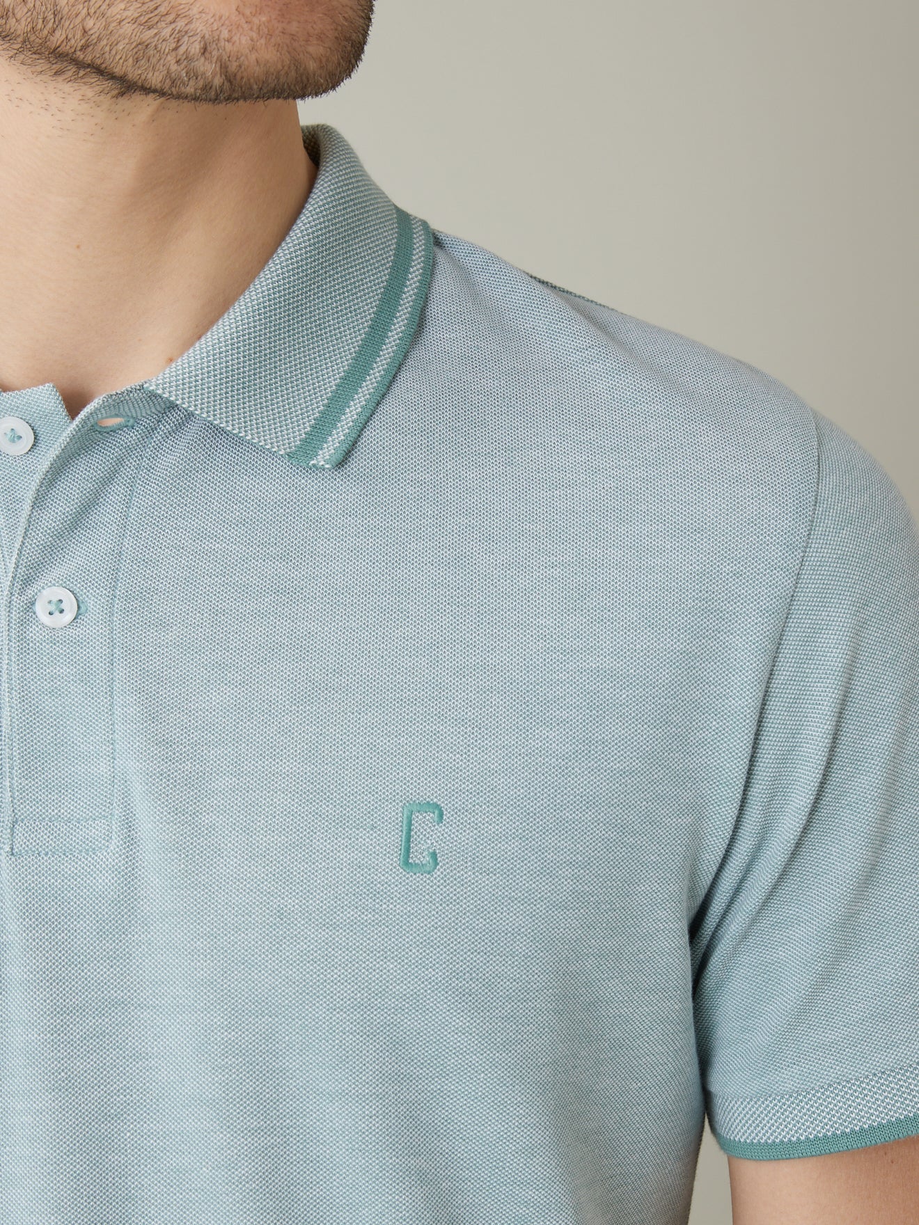 Polo maille piquée homme - coton bio