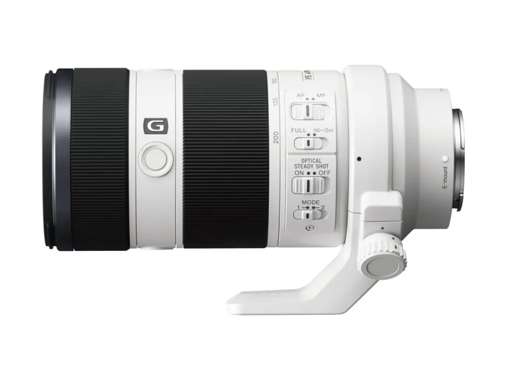 Sony SEL70200G - Telefoto zoom objektiv - 70 mm - 200 mm - f/4.0 G OSS - Sony E-mount - for Cinema Line; a VLOGCAM; a1; a1 II; a6700; a7 IV; a7C; a7C II; a7CR; a7R V; a7s III; a9 III
