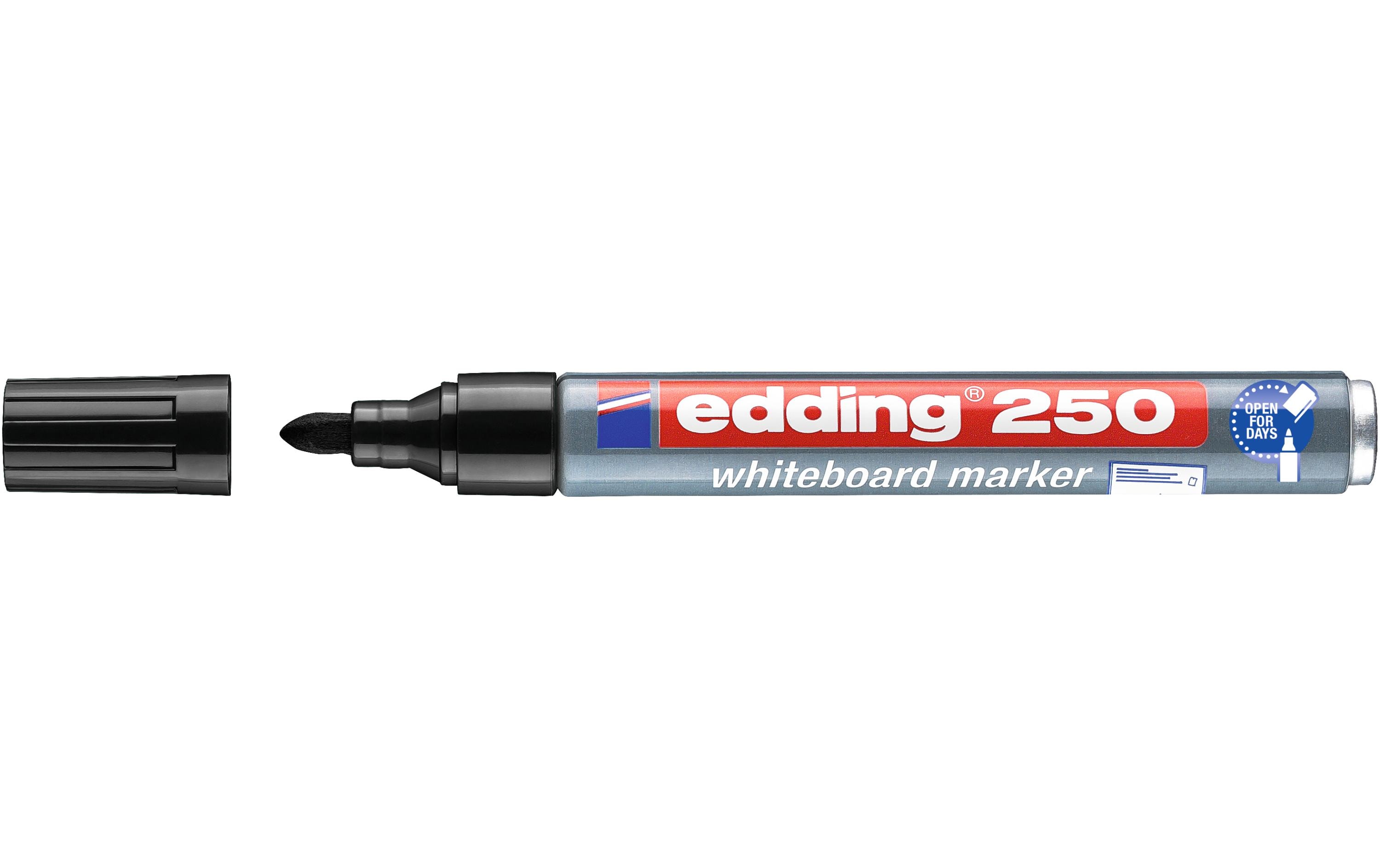 Whiteboard-Marker 250 4 Stück4er-Etui Whiteboard Marker mit den Farben Schwarz, Rot, Blau und Grün