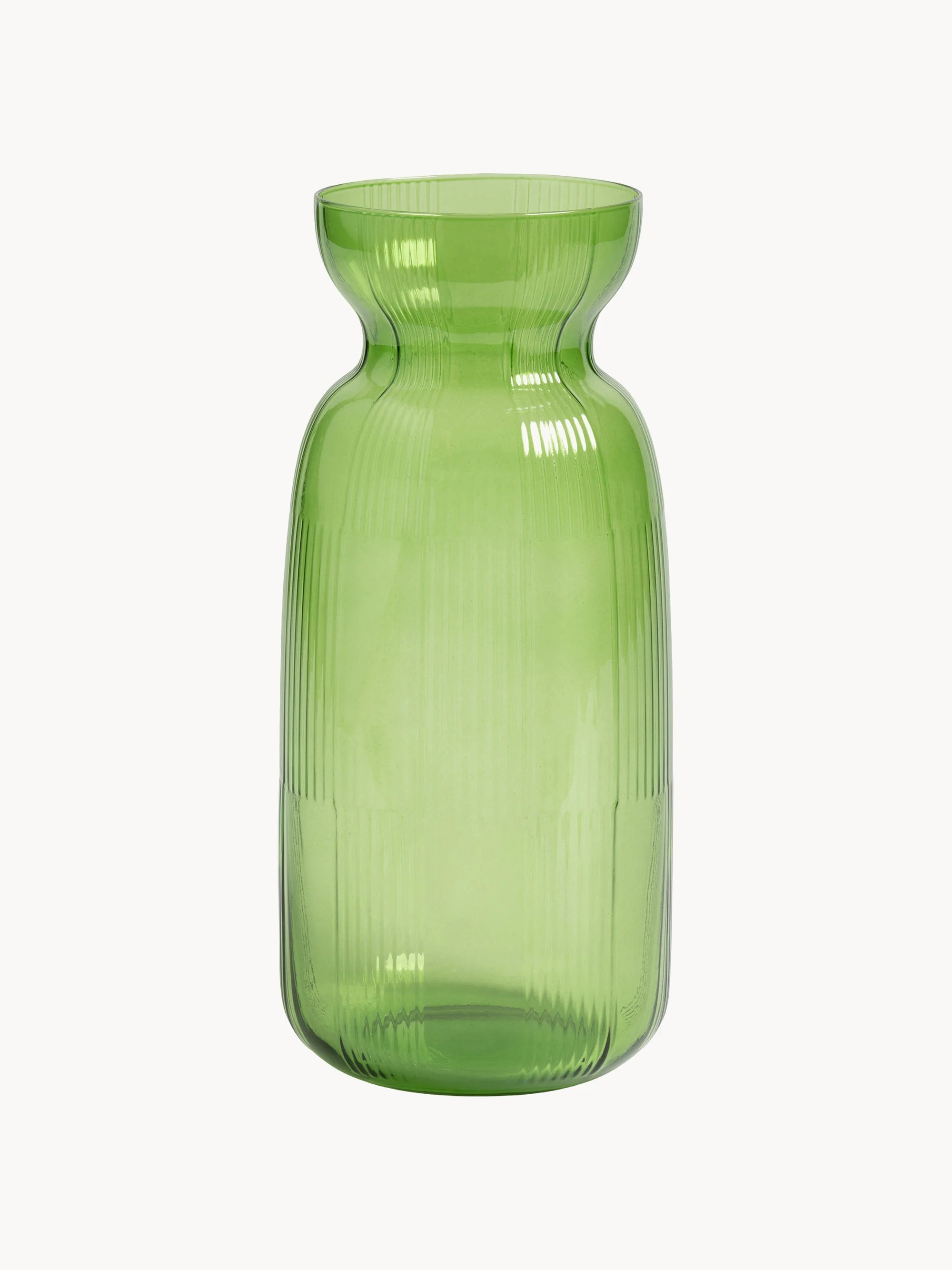 Handgemaakte glazen karaf Circus, 1,3 L