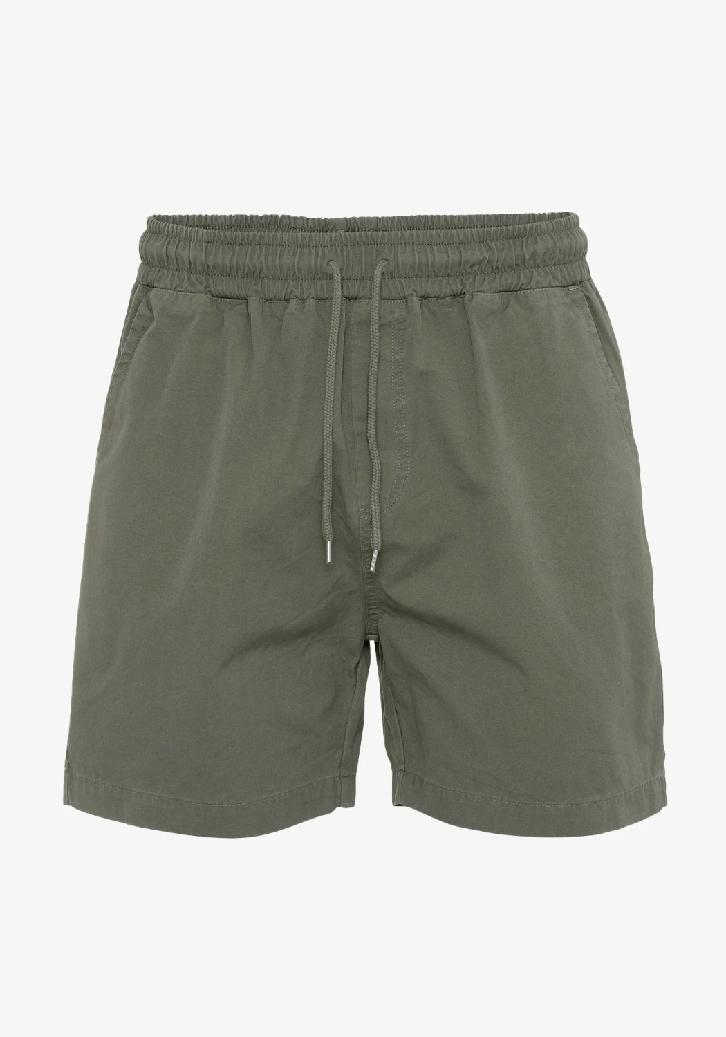 Colorful Standard Herren-Twill-Shorts Dusty Olive